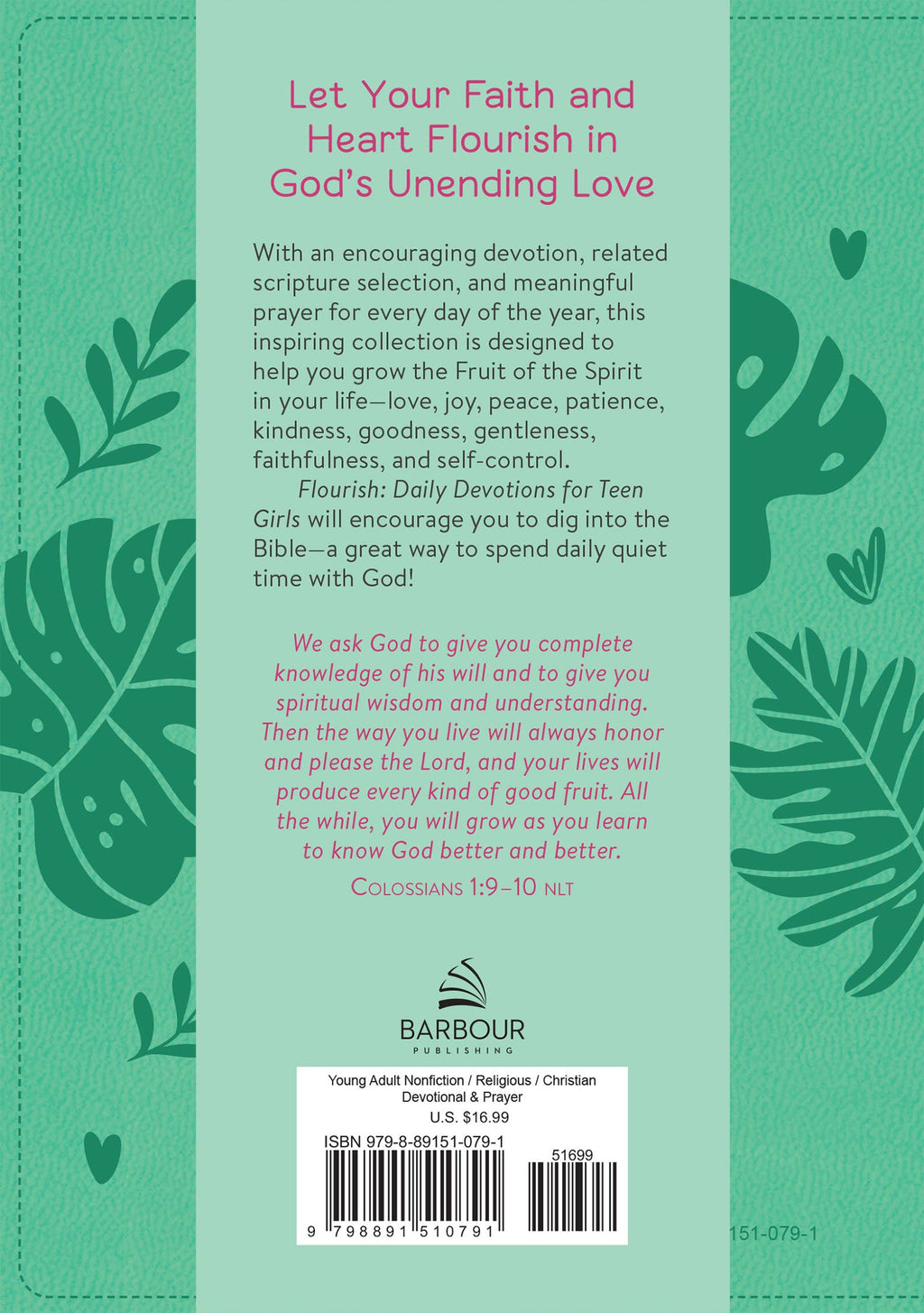 Flourish: Daily Devotions for Teen Girls