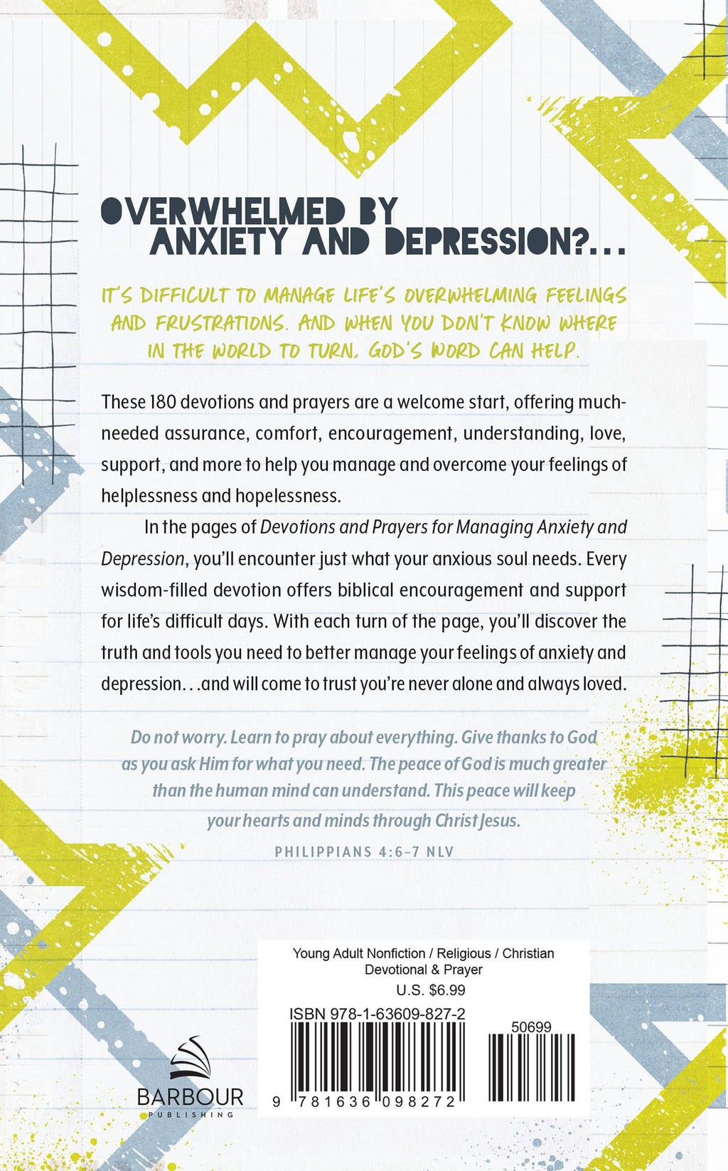 Devotions and Prayers for Managing Anxiety and Depression (t