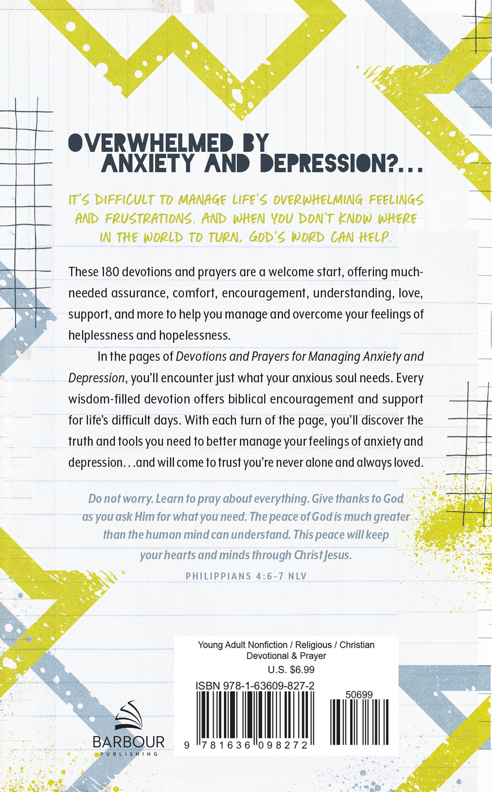 Devotions and Prayers for Managing Anxiety and Depression (t